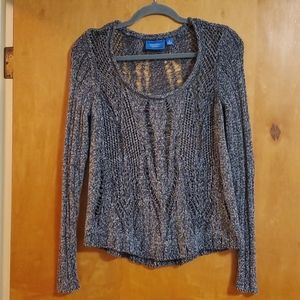 Sweater. Black and white. Unique design